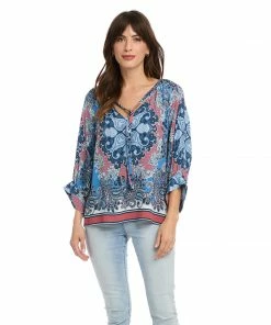 Karen Kane Clothing Blouson Sleeve Top