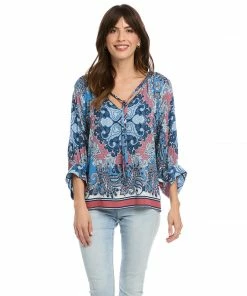 Karen Kane Clothing Blouson Sleeve Top