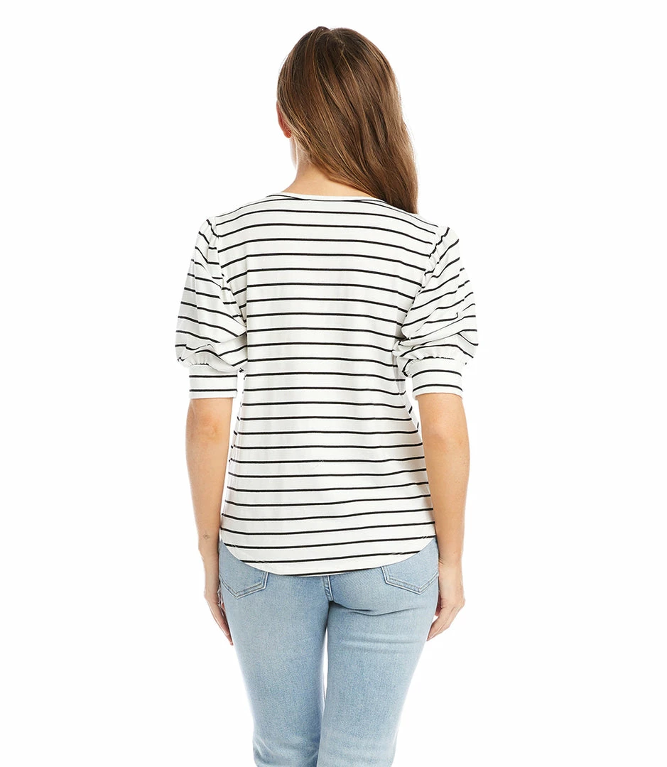 Karen Kane Puff Sleeve Top