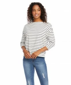 Karen Kane Boatneck Top Clothing