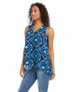 Karen Kane Uneven Hem Tank