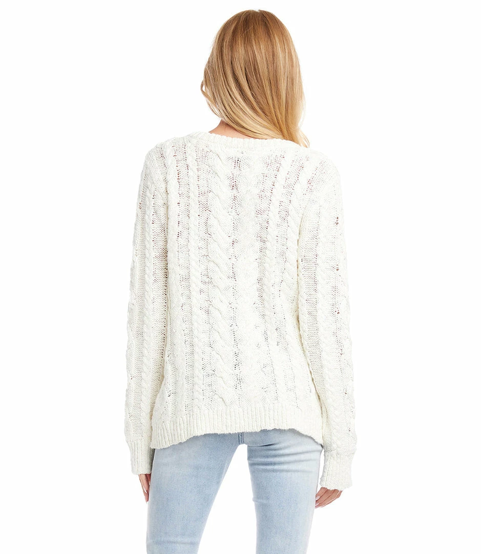 Karen Kane Clothing Cable Knit Sweater