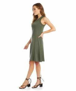 Karen Kane Dresses High Neck A Line Dress