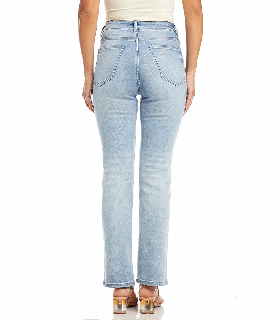 Karen Kane Classic Straight Jeans Bottoms