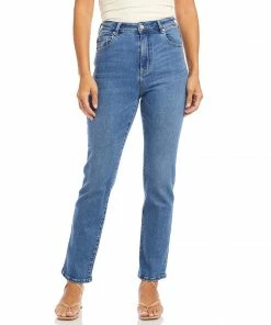 Karen Kane Bottoms Classic Straight Jeans