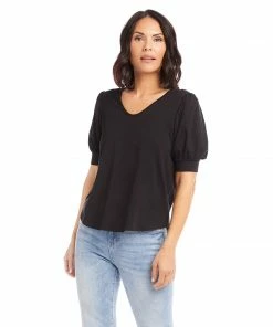 Karen Kane Clothing Blouson Sleeve Top