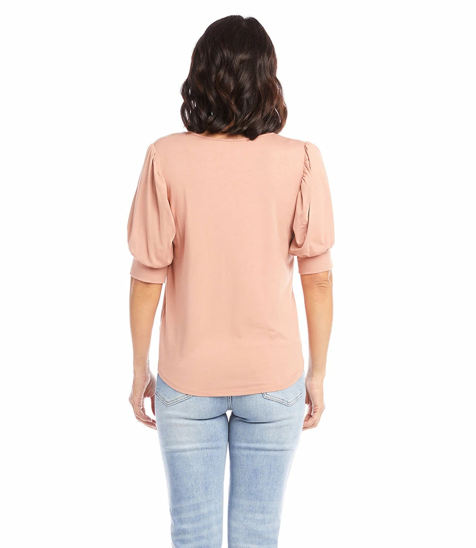 Karen Kane Blouson Sleeve Top Clothing