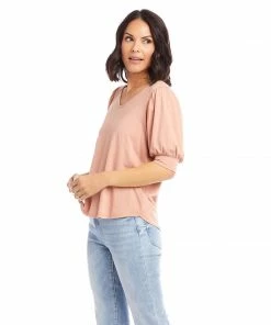 Karen Kane Blouson Sleeve Top Clothing