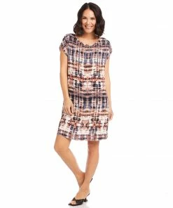 Karen Kane Oversized Shift Dress Clothing
