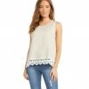 Karen Kane Lace Hem Top Clothing