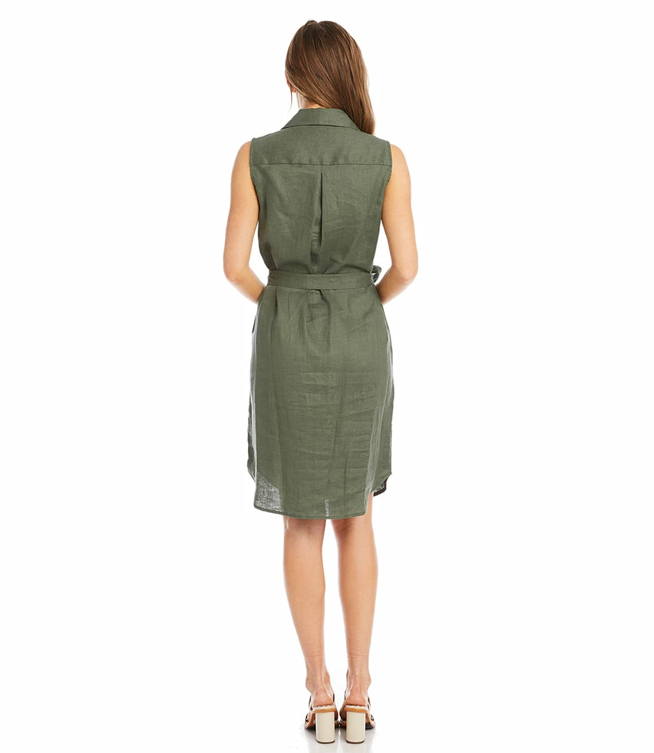 Karen Kane Clothing Sleeveless Shirtdress