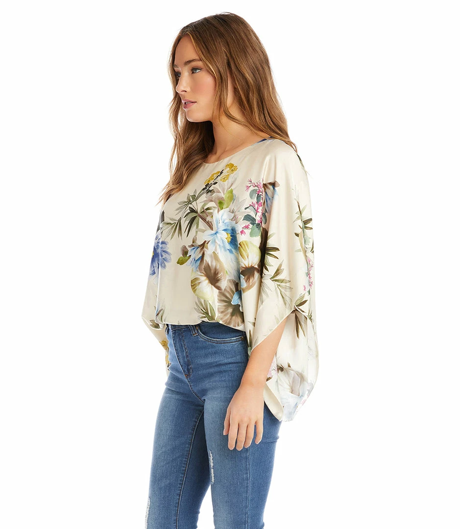 Karen Kane Blouson Scarf Top Clothing
