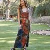 Karen Kane Clothing Side Slit Maxi Dress