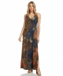 Karen Kane Clothing Side Slit Maxi Dress