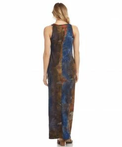 Karen Kane Clothing Side Slit Maxi Dress
