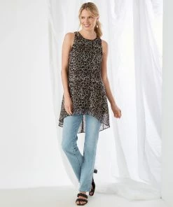 Karen Kane New Arrivals Tunic Tank Top