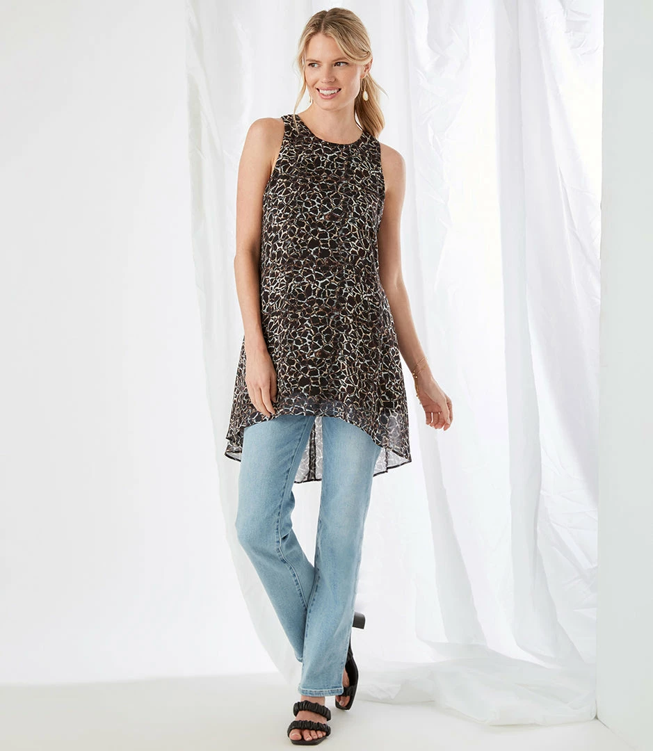 Karen Kane New Arrivals Tunic Tank Top