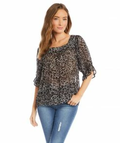 Karen Kane Square Neck Top