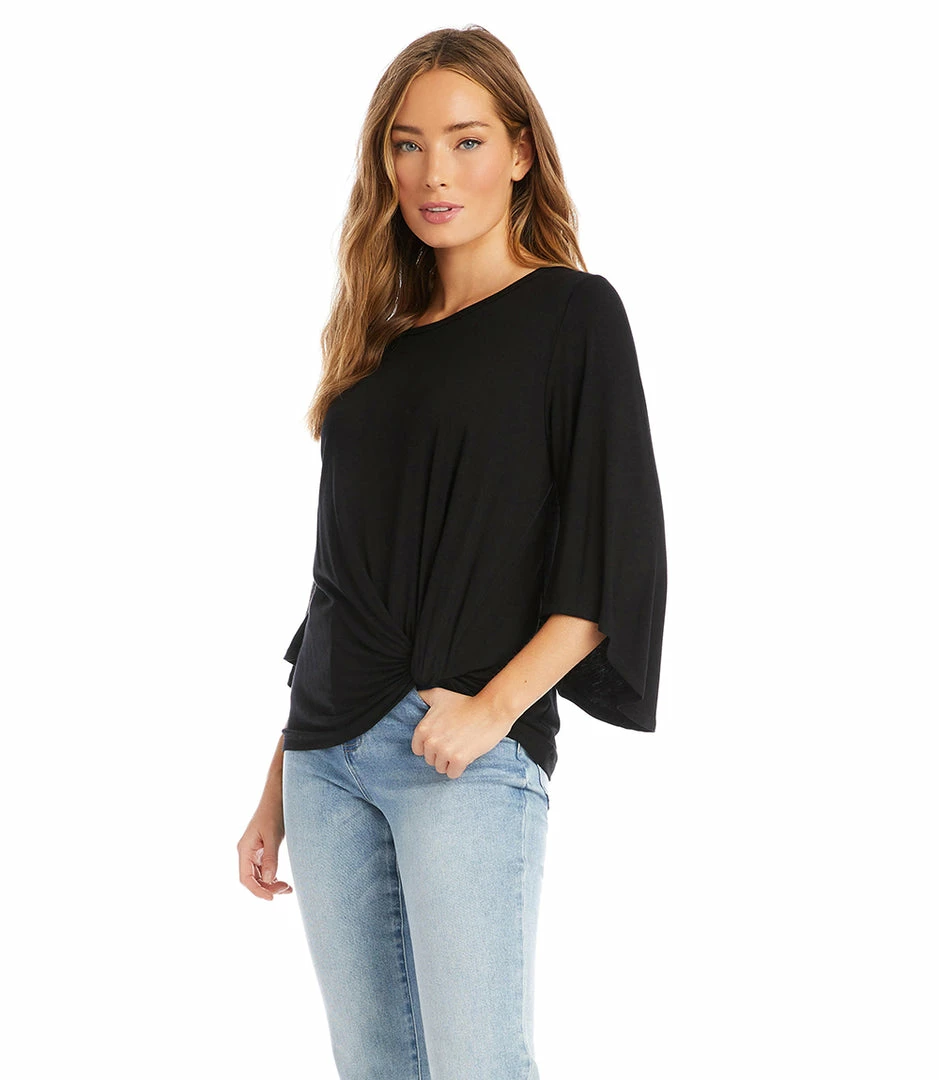 Karen Kane Tops Flare Sleeve Pick Up Top