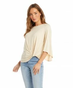 Karen Kane Tops Flare Sleeve Pick Up Top