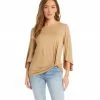 Karen Kane Flare Sleeve Pick Up Top Tops