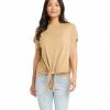 Karen Kane Boatneck Tie Front Top
