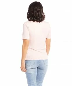 Karen Kane Clothing Petite Size Side Drape Top