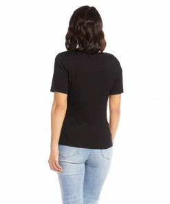 Karen Kane Petite Size Side Drape Top