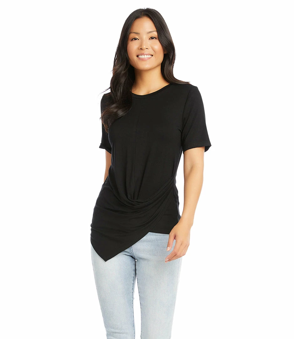 Karen Kane Clothing Side Drape Top