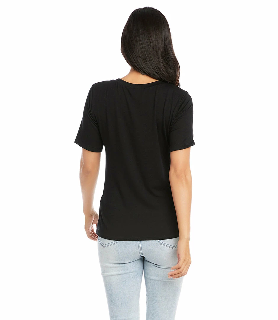 Karen Kane Clothing Side Drape Top