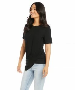 Karen Kane Clothing Side Drape Top