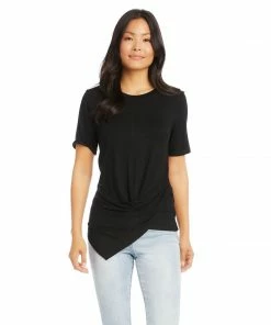 Karen Kane Clothing Side Drape Top