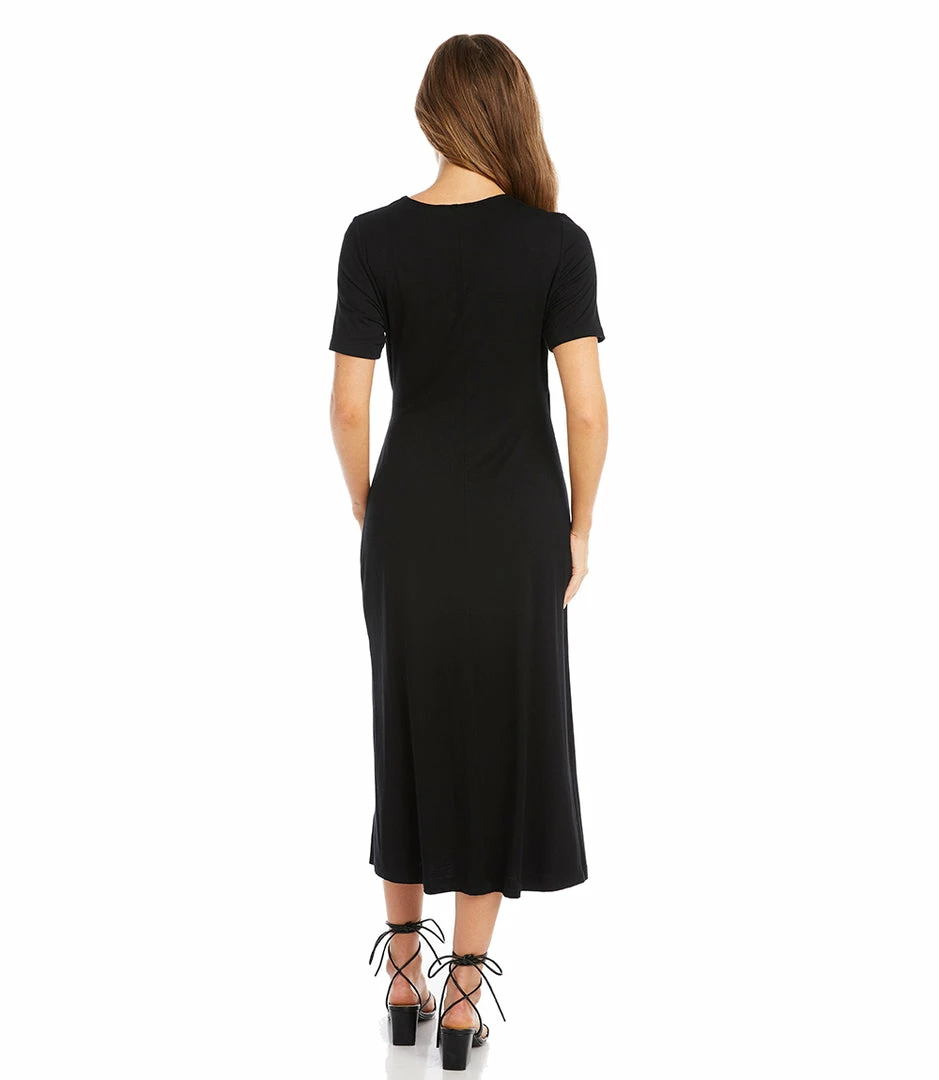 Karen Kane Clothing Faux Wrap Midi Dress