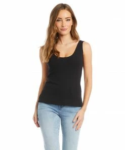 Karen Kane Tops Scoop Tank
