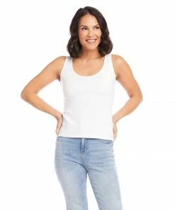 Karen Kane Tops Scoop Tank