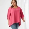 Karen Kane Plus Size Flare Hem Top
