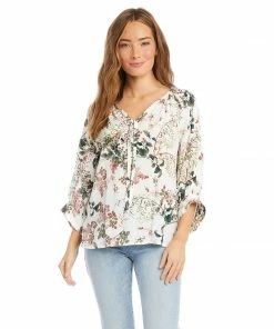 Karen Kane Blouson Sleeve Top