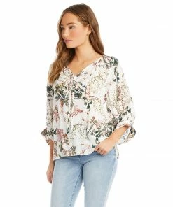Karen Kane Blouson Sleeve Top