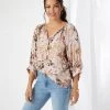 Karen Kane Blouson Sleeve Top Clothing