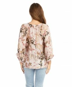 Karen Kane Blouson Sleeve Top Clothing