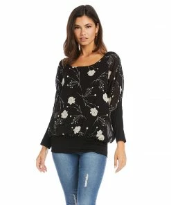 Karen Kane Blouson Top
