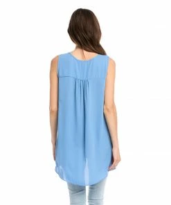 Karen Kane Clothing Layered V-Neck Tank