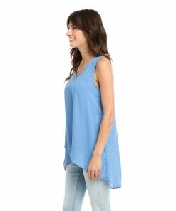 Karen Kane Clothing Layered V-Neck Tank
