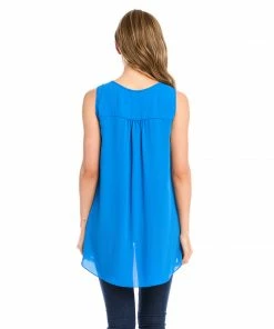 Karen Kane Layered V-Neck Tank Clothing