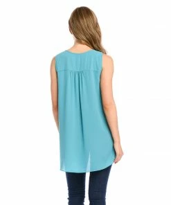 Karen Kane Layered V-Neck Tank