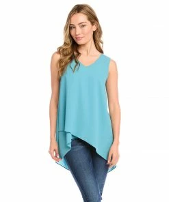 Karen Kane Layered V-Neck Tank
