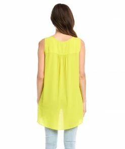 Karen Kane Layered V-Neck Tank