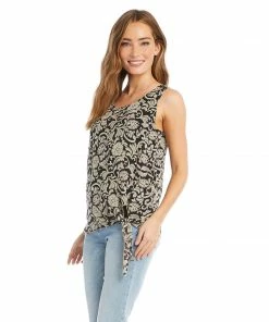 Karen Kane Tops Side Tie Top
