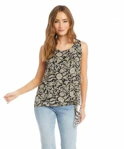 Karen Kane Tops Side Tie Top
