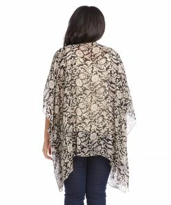 Karen Kane Plus Size Open Front Jacket